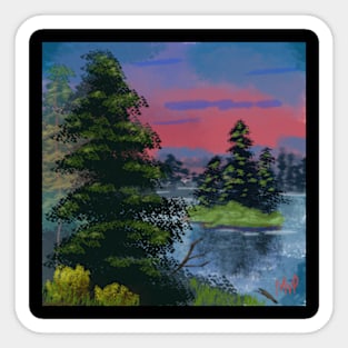 Bob Ross #2 Sticker